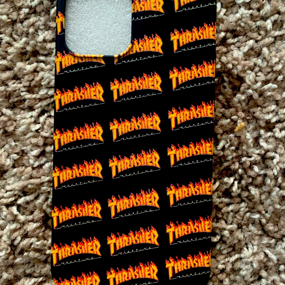 Thrasher Fire Logo IPhone 12/12 Pro Case
